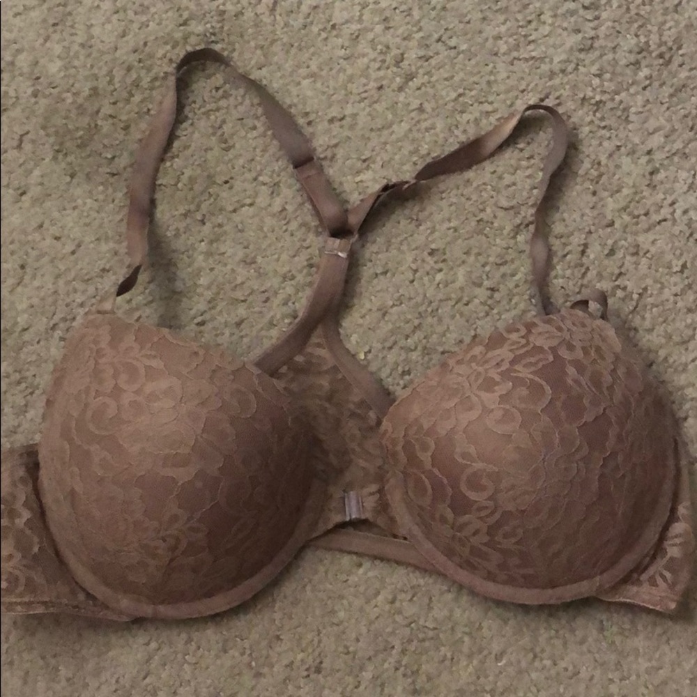 Lace halter bra, sz 38B